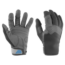 Mustang Traction Closed Finger Gloves - Grey/Blue - Large [MA600302-269-L-267] - £43.33 GBP