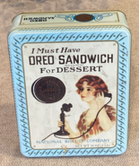 Vintage 1986 Oreo Cookie Tin – Replica of 1918 Oreo Sandwich Dessert Design - $14.99