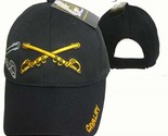 K&#39;s Novelties U.S. Army Cavalry Shadow Black Embroidered Cap Hat 615 - $14.88