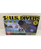 U.S. Divers Adult SM Men 4-7/Womens 5-8 Snorkeling/Diving Water Fins, Bl... - £11.78 GBP