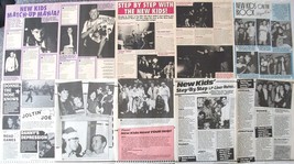 New Kids On The Block ~ (31) B&amp;W Articles From 1990-1991 ~ B3 Clippings - £8.55 GBP
