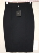 NWT ST. John Caviar Black Pencil Skirt Sz. P  $595 - $168.29