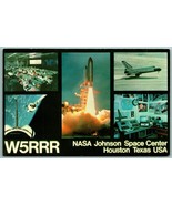 NASA Johnson Space Center W5RRR QSL Card Houston Texas I12 - $21.41 CAD
