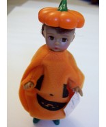 Madame Alexander Halloween Pumpkin Costume Action Figure Doll #5 Tag 2003 - £3.13 GBP