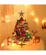 Artificial Christmas Tree with Multicolour LED Lights for Xmas Decoratio... - $814.00 MXN