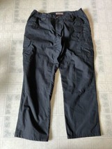 5.11 Women&#39;s Cotton Tactical KVR Cargo Pant 64360 Black Size 18 elastic ... - $32.36