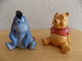 Disney Winnie the Pooh &amp; Eeyore Salt Shakers  - £19.95 GBP