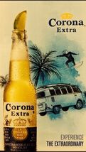 Corona Extra Light Imported Beer Advertising Metal  Sign 8x12in  Coors 01 - $34.72 CAD