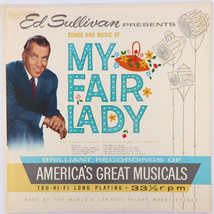 Ed Sullivan Presents Songs And Music Of My Fair Lady - 1960 Club Edition LP ES1 - £6.67 GBP