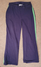 Women I Active Size Medium Blue Green Workout Pants Yoga Pilates Gym Casual - $9.99