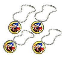 Sonic The hedgehog zipper pull bookbag pull party favors 10 pc birthday ... - $7.55
