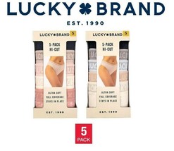 Lucky Brand Ladies&#39; Hi Cut, 5-pack - £12.59 GBP