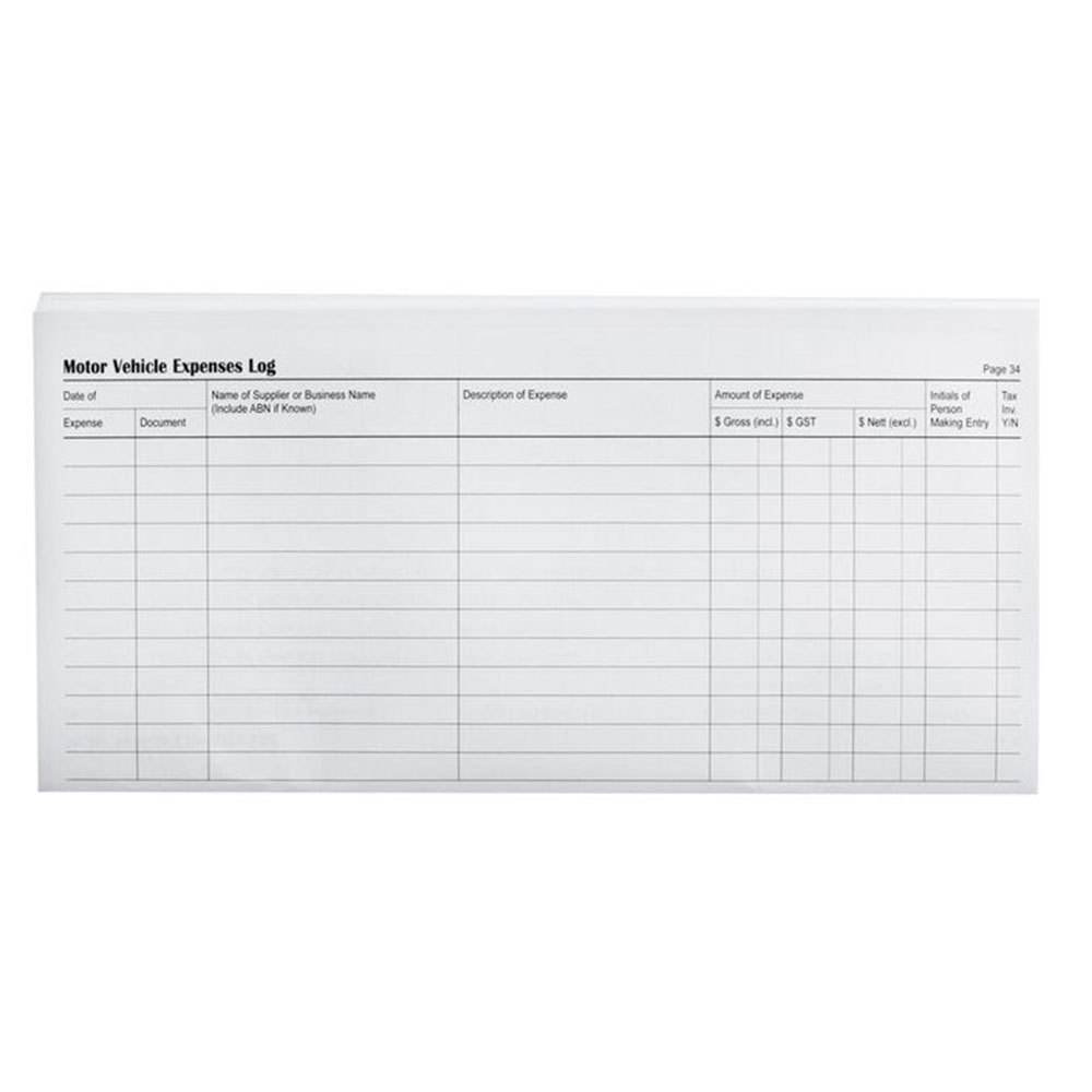 Wildon 86W Vehicle &amp; Business Expenses Log Book - $15.30