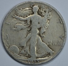 1935 S Walking liberty circulated silver half dollar - $13.50