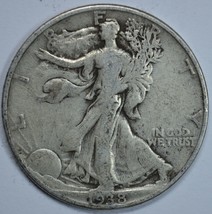 1938 P Walking liberty circulated silver half dollar - $14.00