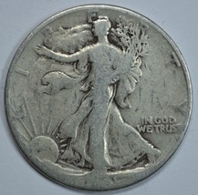 1941 P Walking liberty circulated silver half dollar - £10.57 GBP