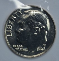 1996 W Roosevelt Dime in mint cello Full Bands - $25.00