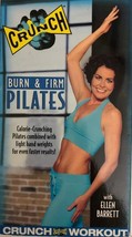 Crunch Burn &amp; Firm Pilates Exercise Vintage Vhs Tape-RARE COLLECTIBLE-SHIP 24 Hr - £12.28 GBP