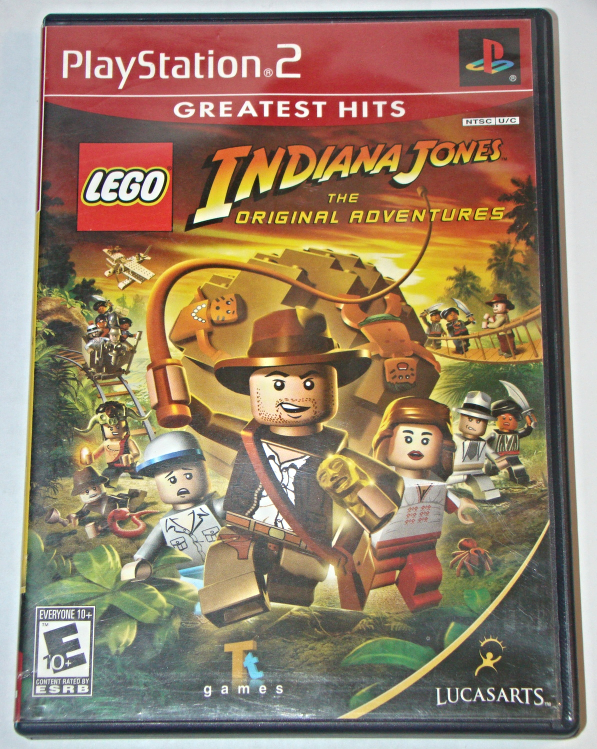  Lego Indiana Jones: The Original Adventures - PlayStation 2 :  Video Games