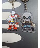 Undertale Keychain: Sans &amp; Papyrus, 5.5-Inch - $16.00