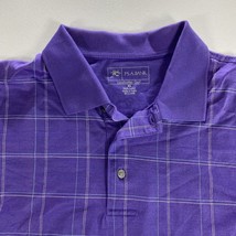 Jos A Bank Shirt Adult XL Purple Leadbetter Golf Golfer Cotton Casual Mens B1 * - £14.19 GBP