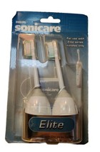 Philips Sonicare Replacement Brush Heads 2 Pack Elite Series 7100-7800 M... - £13.36 GBP