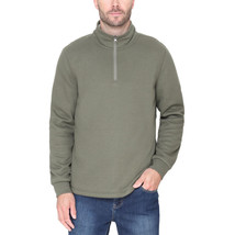 BC Clothing Men’s Fleece Lined Quarter Zip Pullover Top - $26.63