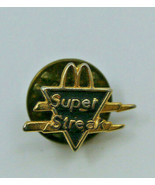 McDonalds Restaurant Super Streak Employee Crew Collectible Pinback Pin ... - £11.57 GBP