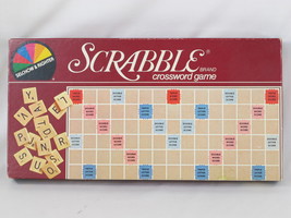 Scrabble 1982 Board Game Selchow &amp; Righter Chieftain 100% Complete EUC - $15.98