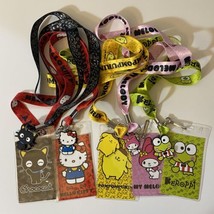 Sanrio Chococat Hello Kitty Keroppi &amp; More Lanyards With Charm &amp; Card - ... - £31.28 GBP