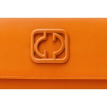 The Maneadero Orange Leather Handbag image 3
