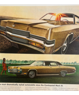 1968 Lincoln Marquis Continental Mark III Advertisement Automobilia DWJJ18 - $246.75 MXN