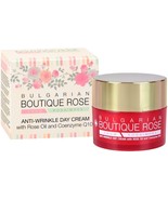 Impex Rose Boutique Rose Anti-Wrinkle Day Cream Bulgarian Rose Oil &amp; Coe... - £8.96 GBP
