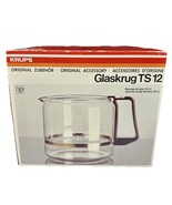 NIB NEW Krups Glaskrug TS 12 Coffee Carafe Replacement Glass Jug 12 Cup ... - $37.93 CAD