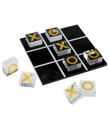 Tic Tac Toe Acrylic Tabletop Display Easy To Play Gift Decor Kids Adult - £54.28 GBP