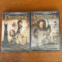 2 New Different &quot;The Lord Of The Rings&quot; Dvd Movies Two Towers Return Of The King - £10.06 GBP