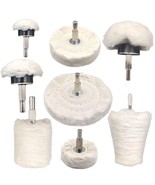 Tworider 8 pcs Buffing Wheel for Drill,Buffing Pad Polishing Wheel Kits,... - €26,94 EUR