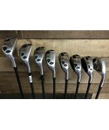 USED RH Mens Powerbilt EX 550 Hybrid Iron Set 4-SW Senior Flex Graphite ... - $254.77