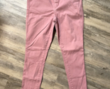 Seven 7 Jeans Pink Skinny Fit Denim High Rise Skinny Women’s Size 10 - $16.39