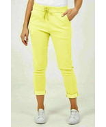 Women Pants Ladies Casual Stretch Jogger Yellow - £20.44 GBP