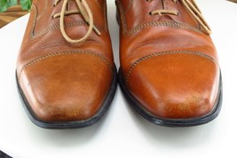 Cole Haan Shoes Sz 8 M Brown Derby Oxfords Leather Men - £30.65 GBP