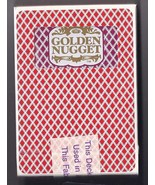 GOLDEN NUGGET Hotel Las Vegas Playing Cards, Used &amp; Sealed - £3.89 GBP