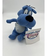 Vintage Disney Store &amp; Theme Parks Porkchop Bean Bag Plush Doug Blue Dog... - £7.10 GBP