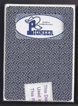 PIONEER Las Vegas Playing Cards, blue, used - £4.75 GBP