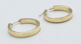 Stuller 14K Yellow Gold Hollow Hoop Earrings - £169.73 GBP