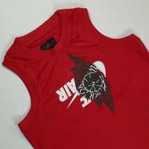 Nike Air Jordan Mens Size L Jumpman Retro Mesh Jersey Wings Red BQ8479-687 - £39.31 GBP