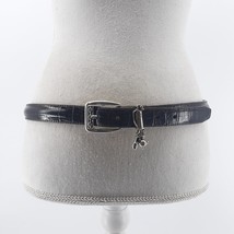 Brighton C3008 Women&#39;s Golf Charmed Croc embossed Belt Size XL / 36 Dark brown - £26.02 GBP