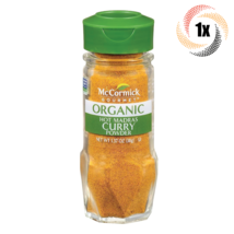 1x Shaker McCormick Gourmet Organic Hot Madras Curry Powder Seasoning | 1.37oz - £11.34 GBP