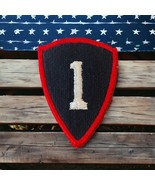 Vintage United States Army 1st Personnel Command Patch Embroidered Blue ... - $8.02 CAD