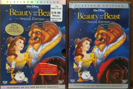 Walt Disney BEAUTY and the BEAST Special Platinum Edition 2-Disc Set Lim... - £14.90 GBP